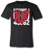 Pataskala Ohio 43062 Short Sleeve T Shirt - Pataskala Customs YXS / Black T-Shirt