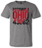 Pataskala Ohio 43062 Short Sleeve T Shirt - Pataskala Customs YXS / Heather Grey T-Shirt