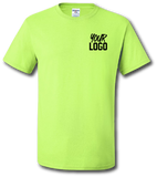 Customize For Your Crew Short Sleeve T Shirt Short Sleeve T Shirt - Pataskala Customs S Left Chest Print / No Add On / Safety Green T-Shirt