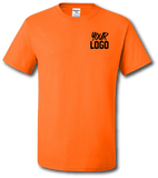 Customize For Your Crew Short Sleeve T Shirt Short Sleeve T Shirt - Pataskala Customs S Left Chest Print / No Add On / Safety Orange T-Shirt