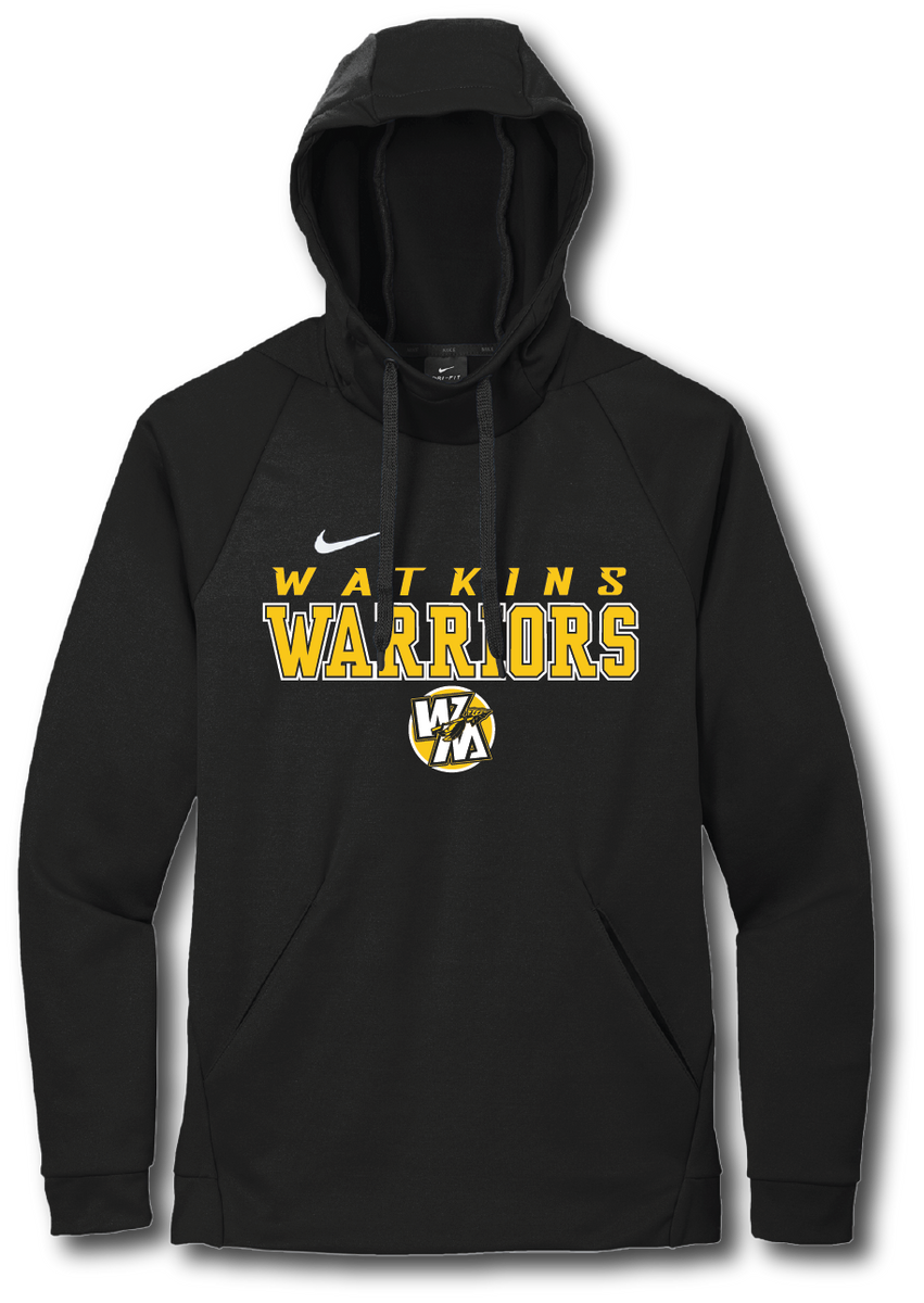 Watkins Warriors Nike Therma-FIT Pullover Fleece Hoodie – Pataskala Customs