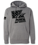 WM Stars and Stripes Hoodie - Pataskala Customs YXS / Grey / No Customization T-Shirts