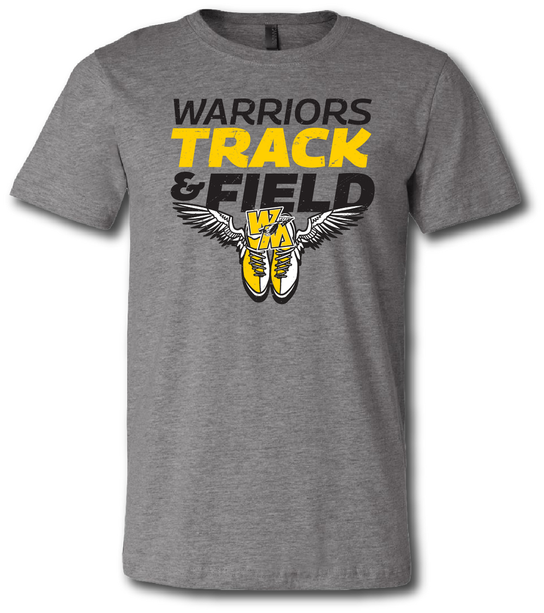 【DISCERNMENT】Newtro Track Jersey Short Sleeve T-Shirt Warrior Track & Field Short Sleeve T Shirt – Pataskala Customs