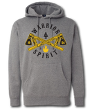 Warrior Spirit Hoodie - Pataskala Customs YXS / Heather Grey / No Customization T-Shirts