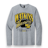 Retro Bold Watkins Warriors Football
