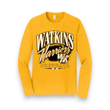 Retro Bold Watkins Warriors Football