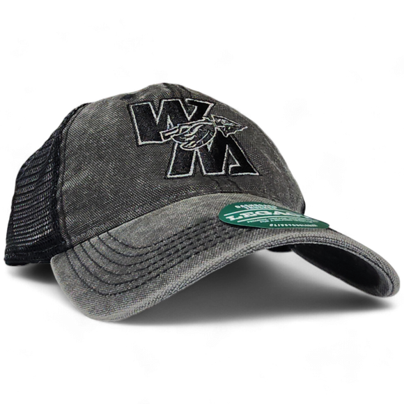 Watkins Warriors Black Blackout Mesh Dashboard Trucker