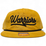 Warriors Vintage 3D Puff Embroidered Richardson Umpqua Snapback Cap - Pataskala Customs Default Title Hat