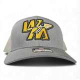 WM Reverse 3D Puff Border Embroidery Mesh Snapback Trucker Hat