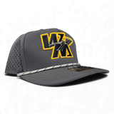 WM Reverse 3D Puff Border Embroidery 10/10 5 Panel Rope Hat