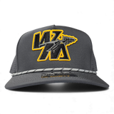 WM Reverse 3D Puff Border Embroidery 10/10 5 Panel Rope Hat