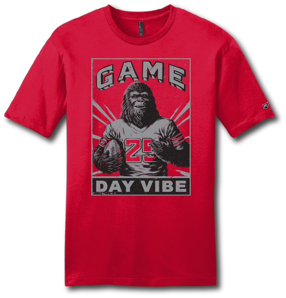 Bigfoot Game Day Vibe Short Sleeve T-Shirt