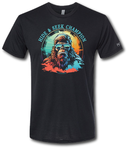Bigfoot Hide and Seek Champion Short Sleeve T-shirt