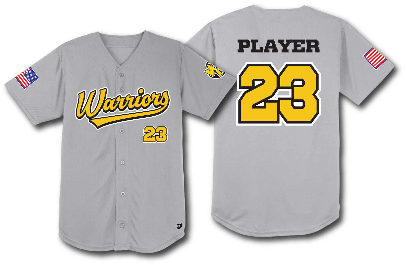 Warriors Baseball / Softball Sport-Tek Fan Jersey – Pataskala Customs