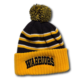 Watkins Warriors Pom Cuffed Beanie