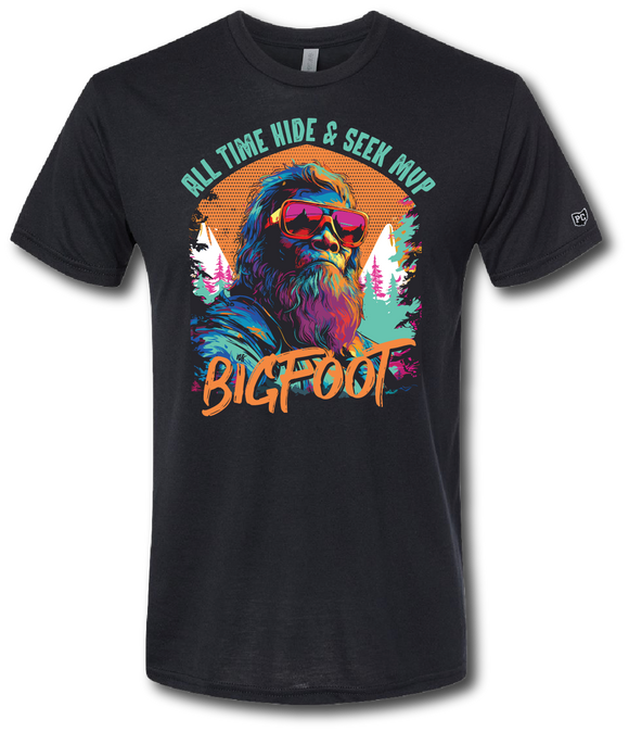 Bigfoot All Time Hide and Seek MVP Short Sleeve T-shirt