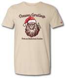 Seasons Greetings From Bigfoot Short Sleeve T-shirt