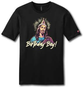 Birthday Boy Jesus Short Sleeve T-shirt