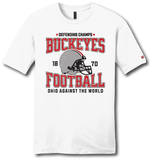 Buckeyes Football Defending Champs Short Sleeve T Shirt