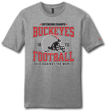 Buckeyes Football Defending Champs Short Sleeve T Shirt