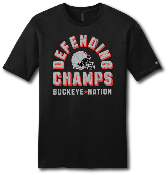 Defending Champs Buckeye Nation Short Sleeve T Shirt