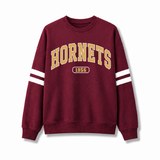 Hornets Arch Varsity Crewneck