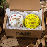 Custom Laser Engraved Baseballs & Softballs