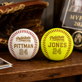 Custom Laser Engraved Baseballs & Softballs