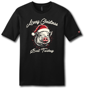 Merry Christmas Eat Turkey Short Sleeve T-shirt