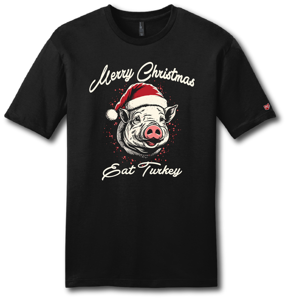 Merry Christmas Eat Turkey Short Sleeve T-shirt