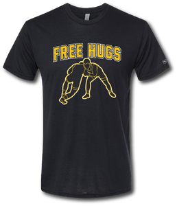 Free Hugs Wrestling Short Sleeve T Shirt