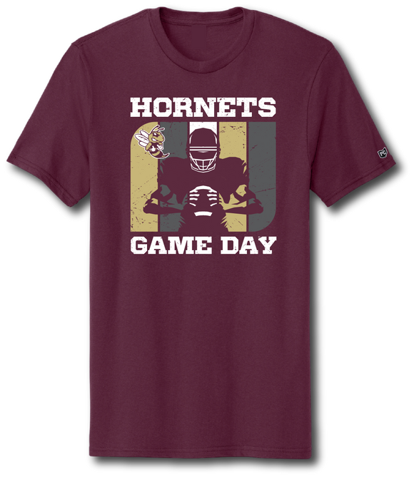 Hornets Football Game Day Short Sleeve T-Shirt