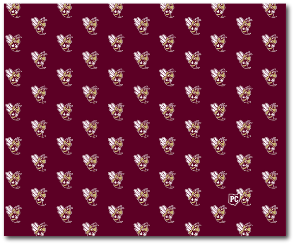 Hornets Pattern Throw Blanket - 50in×60in