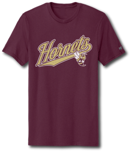 Hornets Script Short Sleeve Tee