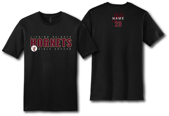 Hornets Girls Soccer Short Sleeve Tee