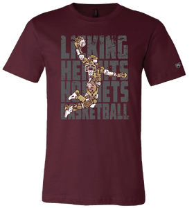 Hornets Basketball Short Sleeve T-Shirt