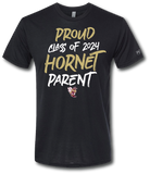 Proud Class of 2024 Hornet Parent Short Sleeve T-Shirt