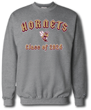 Hornet Class of 2024 Rocker Crewneck Sweatshirt