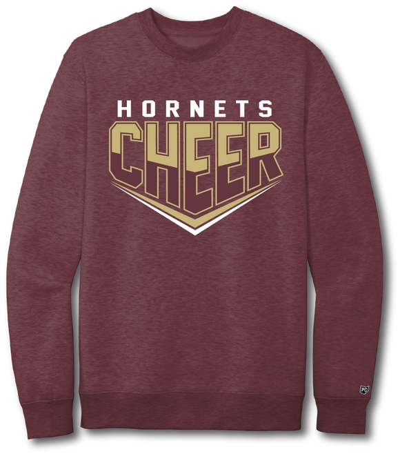 Hornet Cheer Crewneck Sweatshirt