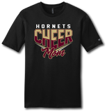 Hornets Cheer MOM (CUSTOMIZABLE) Short Sleeve T-Shirt