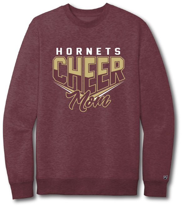 Hornet Cheer MOM (Customizable) Crewneck Sweatshirt