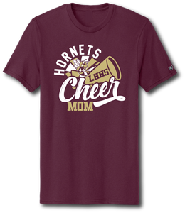 Hornets Cheer MOM (CUSTOMIZABLE) Short Sleeve T-Shirt