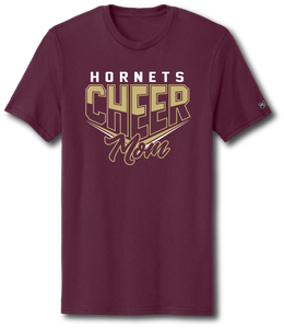 Hornets Cheer MOM (CUSTOMIZABLE) Short Sleeve T-Shirt