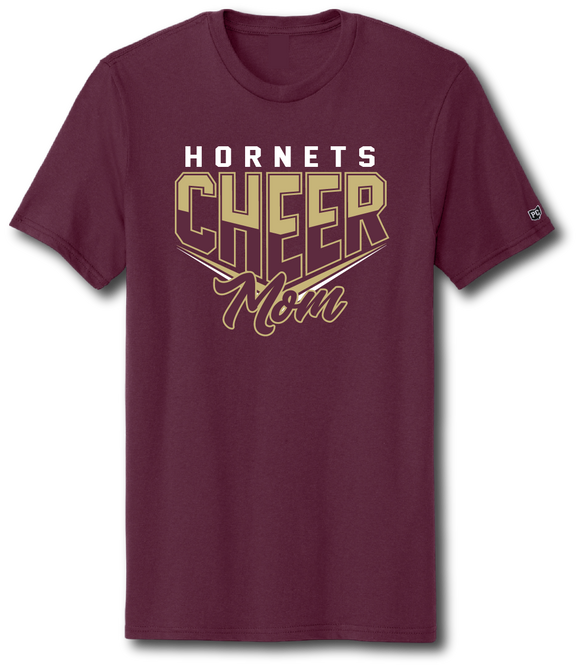 Hornets Cheer MOM (CUSTOMIZABLE) Short Sleeve T-Shirt