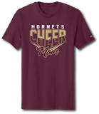 Hornets Cheer MOM (CUSTOMIZABLE) Short Sleeve T-Shirt