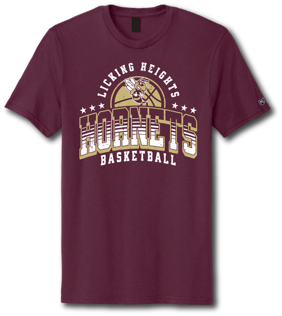 Hornets Basketball Short Sleeve Tee