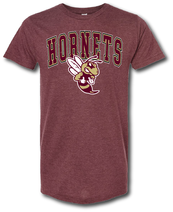 Hornets Retro Arch Short Sleeve T-Shirt