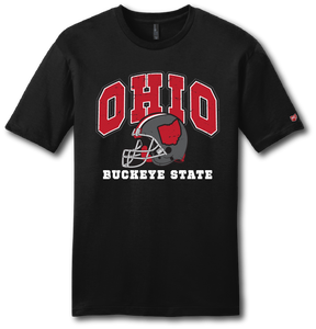 Ohio Buckeye State Short Sleeve T Shirt - Pataskala Customs YXS / 100% Cotton T-Shirt