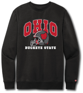 Ohio Buckeye State Sweatshirt - Pataskala Customs YXS / Crewneck Sweatshirts