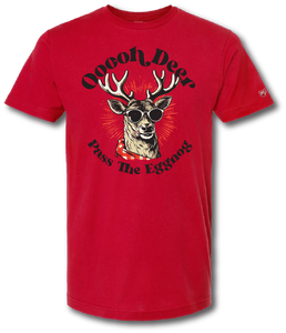 Oooh Deer Pass The Eggnog Short Sleeve T-shirt